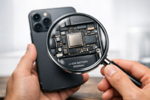 A magnifying glass revealing the quality of a product, illustrating how to know if a product is worth buying.