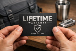 A person checking a warranty, an important step in knowing if a product is worth buying.