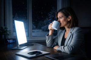 Supplementing the 2026 Latitude Matrix with artificial light therapy during winter.