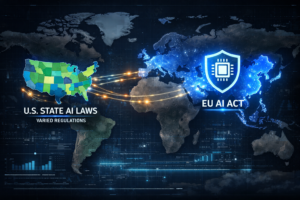 A visual representation of the Navigating the 2026 EU-US AI Rights Gap: What Consumers Need to Know map.