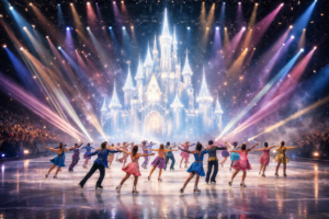 The spectacular opening ceremony of a 2026 ice show for families.