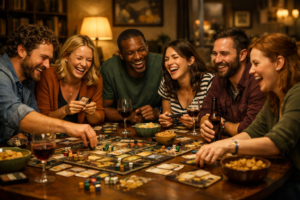 How to Host a Game Night for Adults This Weekend