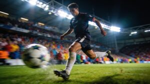 Person watching World Cup 2026 in a sports bar showing where to follow the World Cup 2026