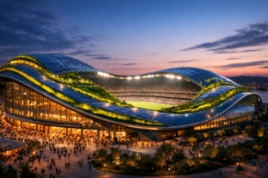 sustainable stadium design principles