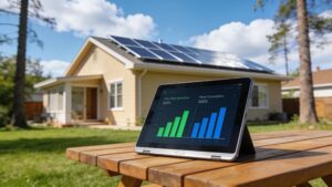 A sleek smart home integration hub connected to home automation systems for efficient energy management.
