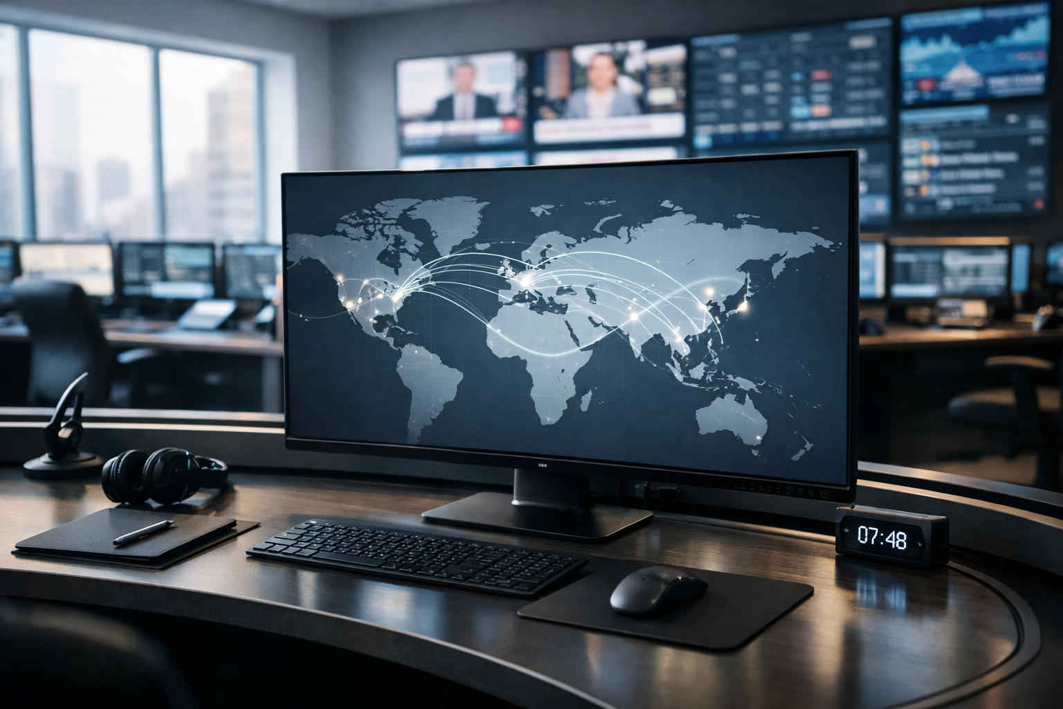 global communication network channels